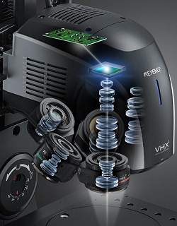 Keyence VHX 7000 digital microscope features expanded memory, one