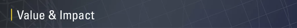 Value & Impact